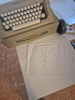 Olivetti Lettera 25 Máquina de Escribir Años 80