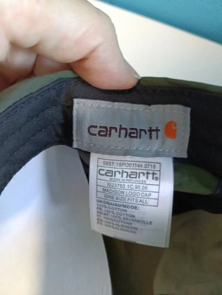 Gorra Carhartt Verde Militar