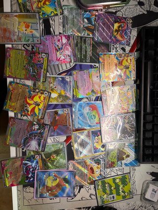 Colección Cartas Pokémon: Pupitar, Goldeen, Applin