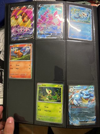 Colección Cartas Pokémon: Pupitar, Goldeen, Applin