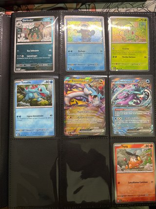 Colección Cartas Pokémon: Pupitar, Goldeen, Applin