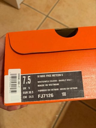Nike Free Metcon Nuevas Talla 42