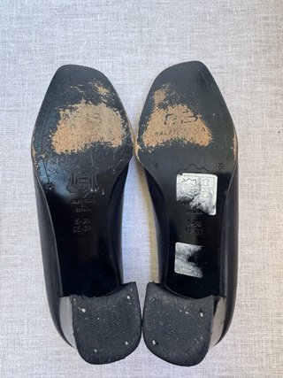 Tacones Balenciaga de cuero negro