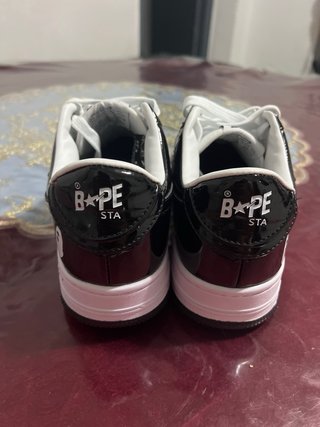 Zapatillas BAPE Negras y Blancas