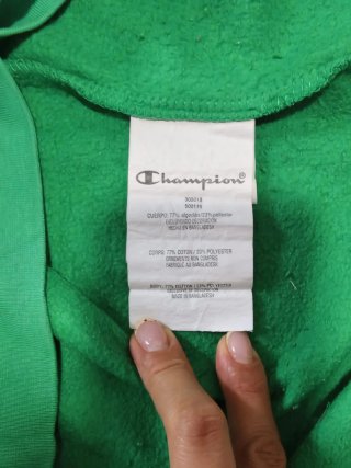 Sudadera Champion Players Athletic Dept Verde XL