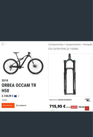 Orbea Occam TR 2018