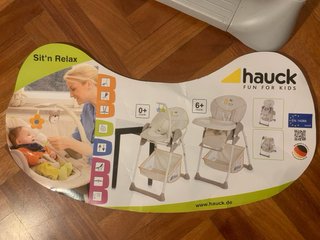 Trona Hauck Sit'n Relax Evolutiva