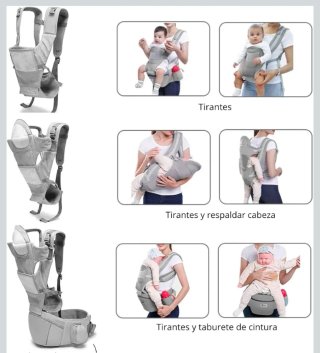 Mochila Portabebés Ergonómica