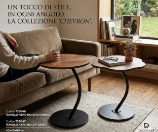 Tavolino Nero Noce 776047