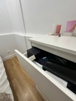 Cómoda IKEA KULLEN 5 cajones blanca
