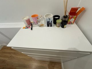 Cómoda IKEA KULLEN 5 cajones blanca