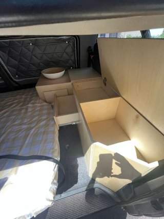Muebles camper Mitsubishi L300 a medida
