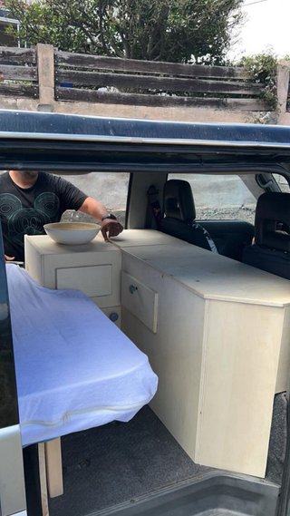 Muebles camper Mitsubishi L300 a medida