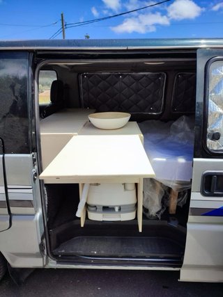 Muebles camper Mitsubishi L300 a medida