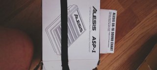 Caja de ritmos Alesis SR-16 con pedal