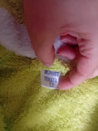 Accappatoi coniglio Mürvet Tekstil tg 2-3 anni