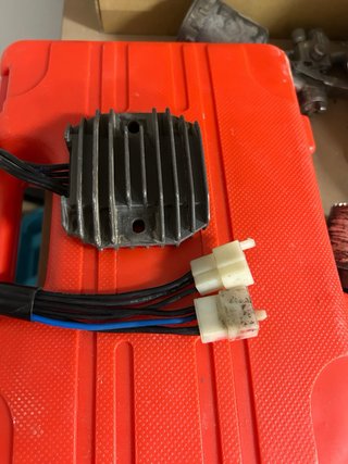 Regulador Corriente, rectificador ZX6R 636 2005/06