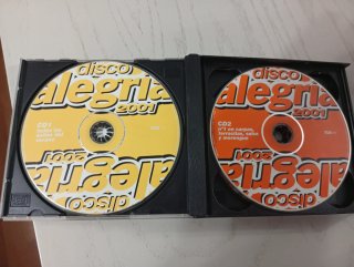 Disco Alegría 2001 - 4 CDs