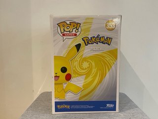 Funko Pop Grande Pikachu 353 Pokémon
