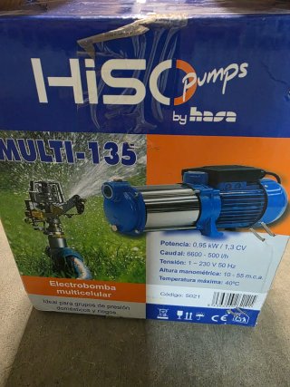 Bomba de agua multicelular HISO
