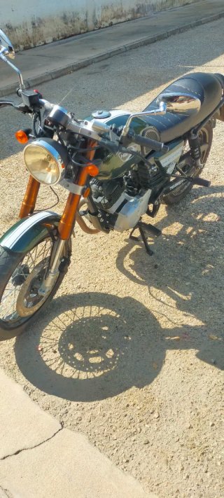 Hanway Cafe Race 125cc Verde/Negro