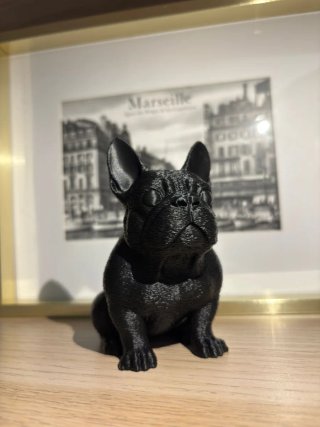 Figura Bulldog Francés Negra