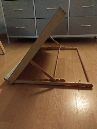 Caballete de mesa A2 plegable