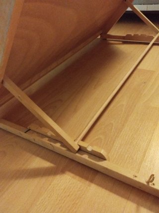Caballete de mesa A2 plegable