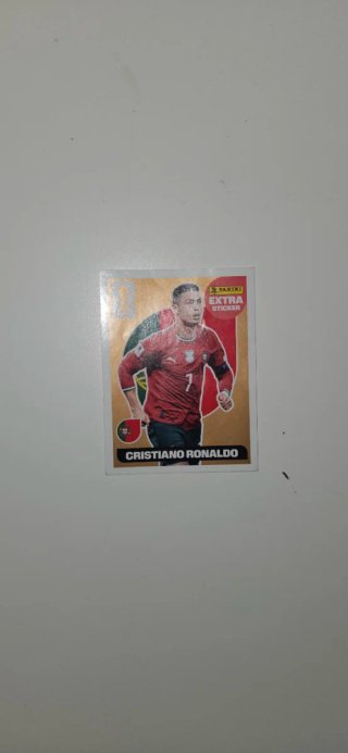 Cromo Cristiano Ronaldo Mundial 2026 Dorado