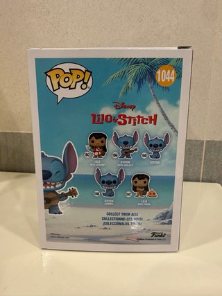 Funko Pop Stitch con Ukelele 1044 Disney. Nuevo