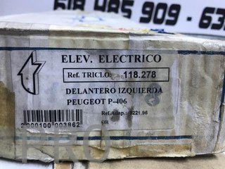 Elevalunas Peugeot 406 delantero izquierdo nuevo