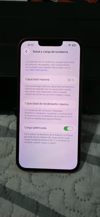 iPhone 13 Rojo 128GB