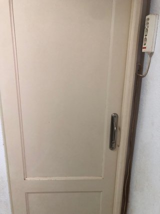 Puerta de madera corredera
