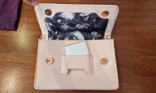 Bolso Ted Baker Rosa Palo - Modelo Maisie Crosshat