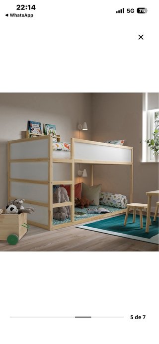 Cama individual 90x200