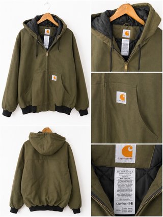 Chaqueta Carhartt verde talla Xl