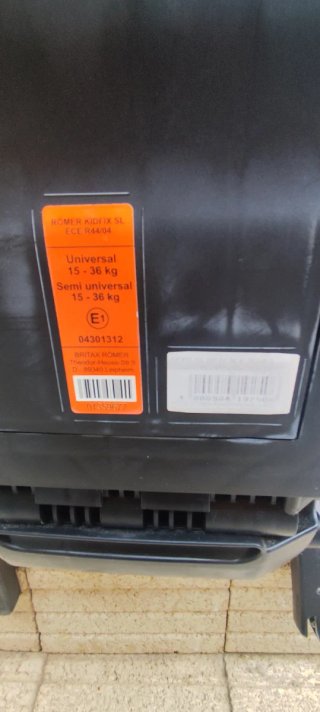 Silla niño Britax Römer Kidfix SL Isofix