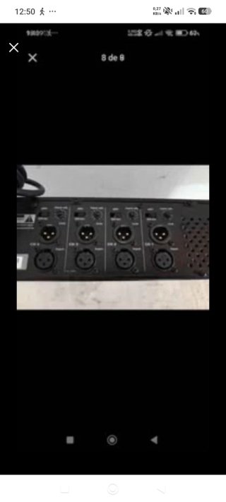 Amplificador Audac CAP424 para piezas o revisarlo