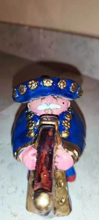 Set 3 statuine Mariachi messicani