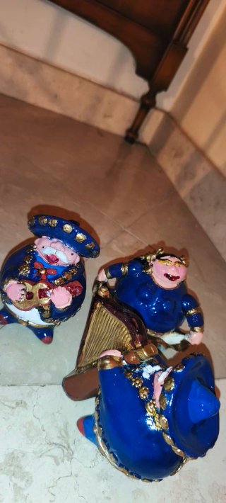 Set 3 statuine Mariachi messicani