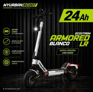 Patinete Eléctrico Ecoxtrem Armored Dual LR