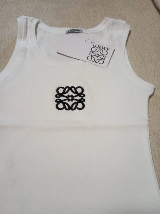 Top Loewe Blanco Talla Pequeña