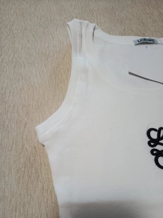 Top Loewe Blanco Talla Pequeña