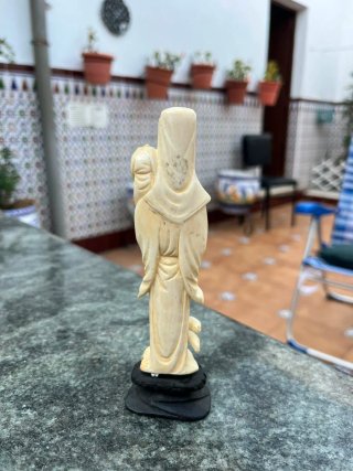 Figura Muñeca China Antigua