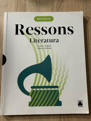 Ressons. Literatura 1 BATX