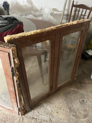 Ventanas aluminio imitación madera