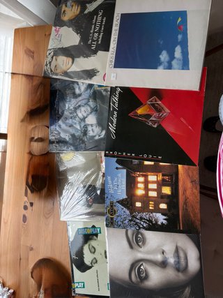 lote de discos de vinilo originales