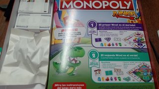 Monopoly Junior 2 em 1 Hasbro Gaming
