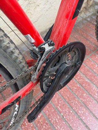 Bicicleta MTB Racer Roja