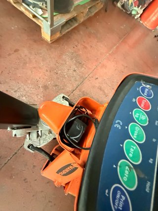 Transpaleta con báscula